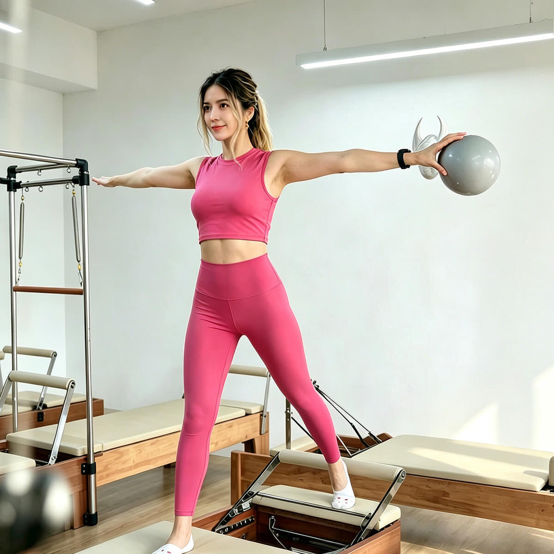 Throwback Vibes, Modern Flow: Why This Retro Ribbed Crop is a Pilates Essential