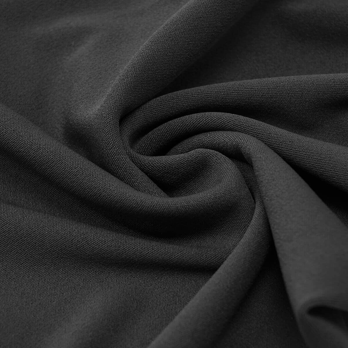 Testing the 4-way stretch and buttery-soft feel of HipuAir (80% Polyamide, 20% Spandex) fabric for yoga and pilates.
