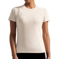 Custom High-Stretch Yoga Tee with Classic  Crew Neck