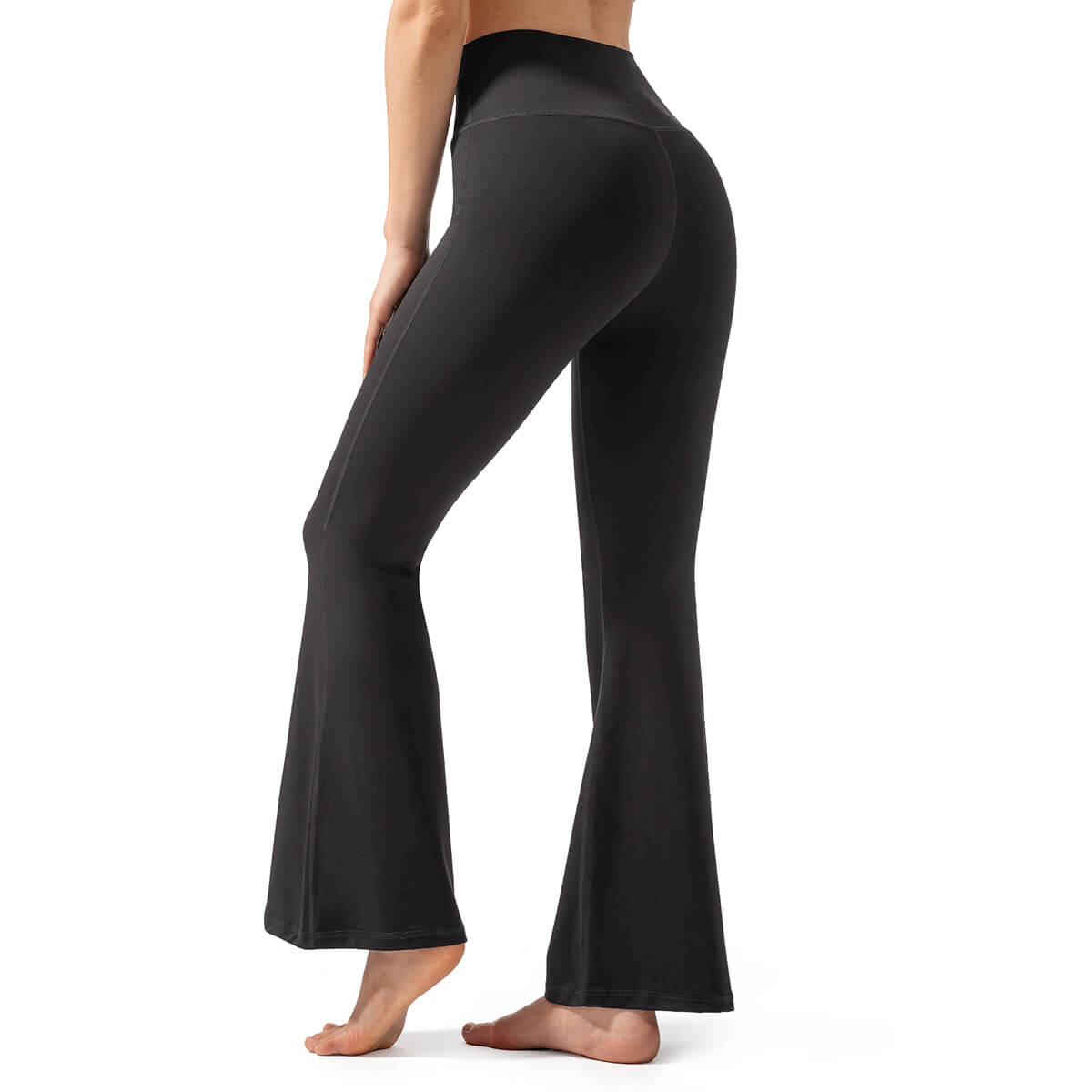 Custom High-Waisted  Flare Yoga Pants - CloudStretch™ Fabric -  Squat-Proof Leggings
