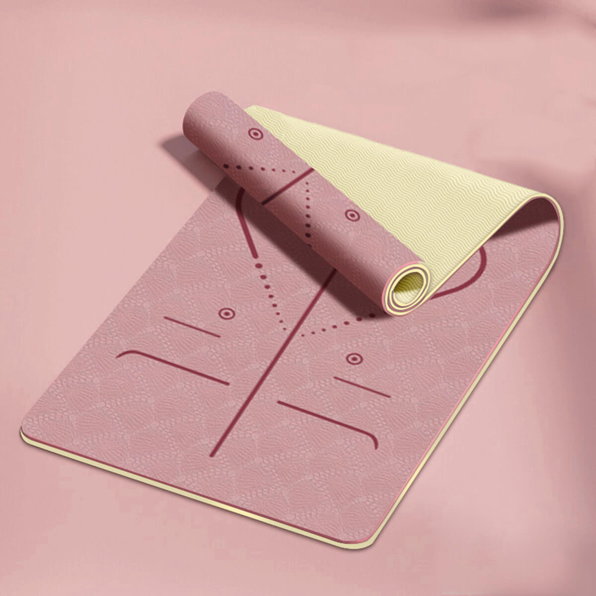 Foldable Extra Wide Thick Yoga Mat
