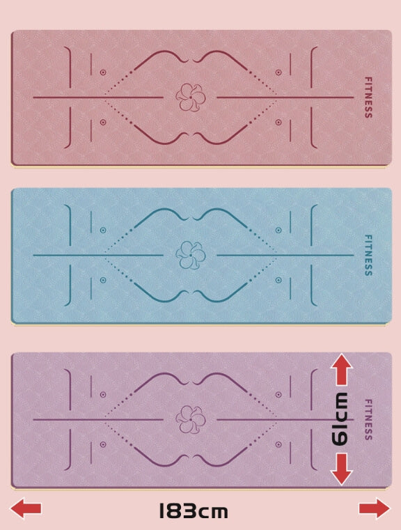 Foldable Extra Wide Thick Yoga Mat