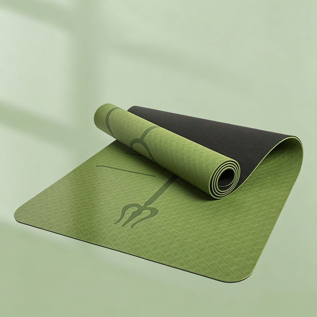 Custom Portable Foldable Fitness Mat With Double-Sided Non-Slip