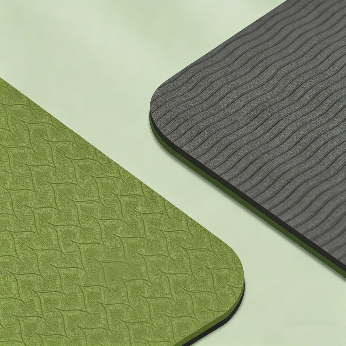 Custom Yoga Mats with Double-Side Texture for Fitness