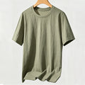 The Ultimate Cooling Performance Tee: Cotton-Linen Blend, Anti-Odor & Breathable