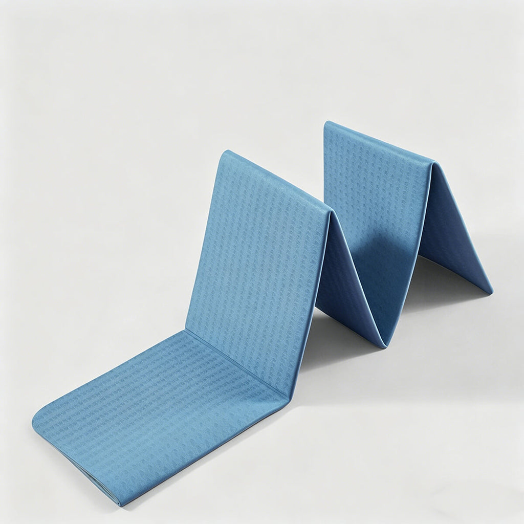 Custom Portable Foldable Fitness Mat With Double-Sided Non-Slip