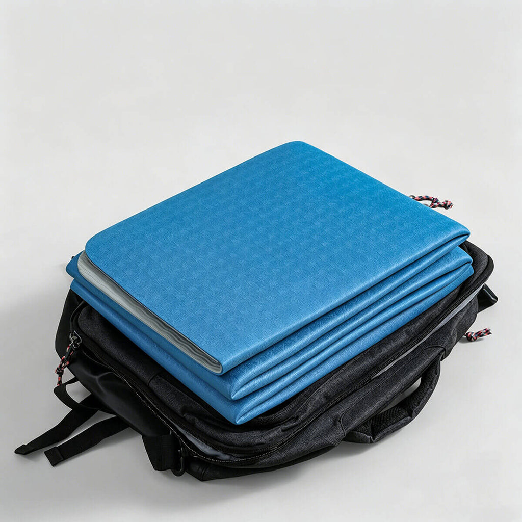 Custom Portable Foldable Fitness Mat With Double-Sided Non-Slip