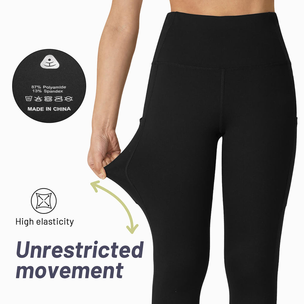 Custom High-Waisted Athletic Leggings - High Intensity Fabric - Tummy Control Squat-Proof Leggings
