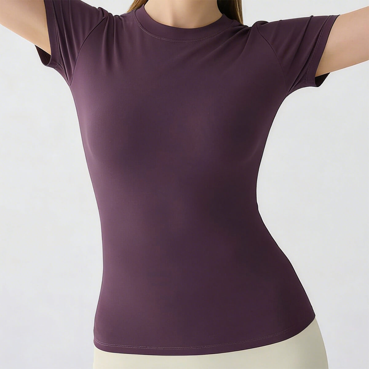 deep-plum-yoga-shirt-stretching-fabric