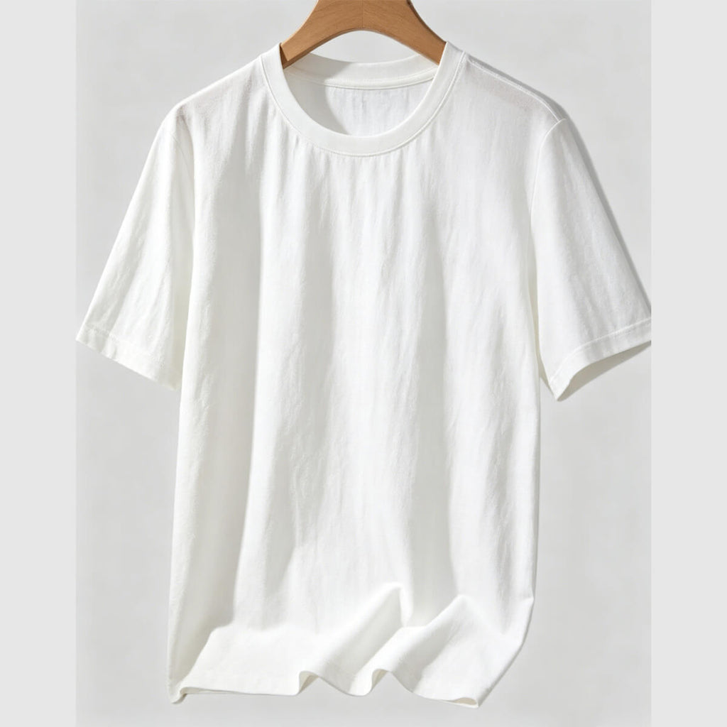 The Ultimate Cooling Performance Tee: Cotton-Linen Blend, Anti-Odor & Breathable