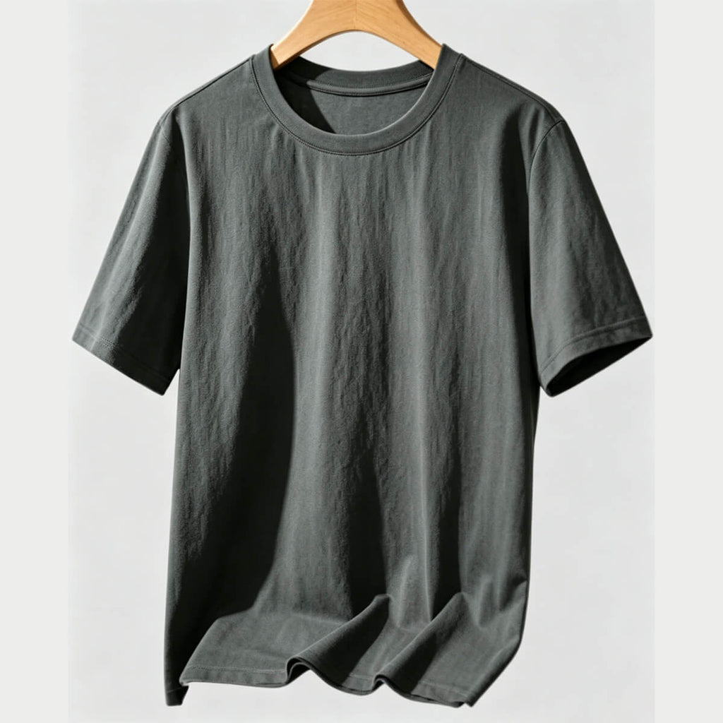 The Ultimate Cooling Performance Tee: Cotton-Linen Blend, Anti-Odor & Breathable