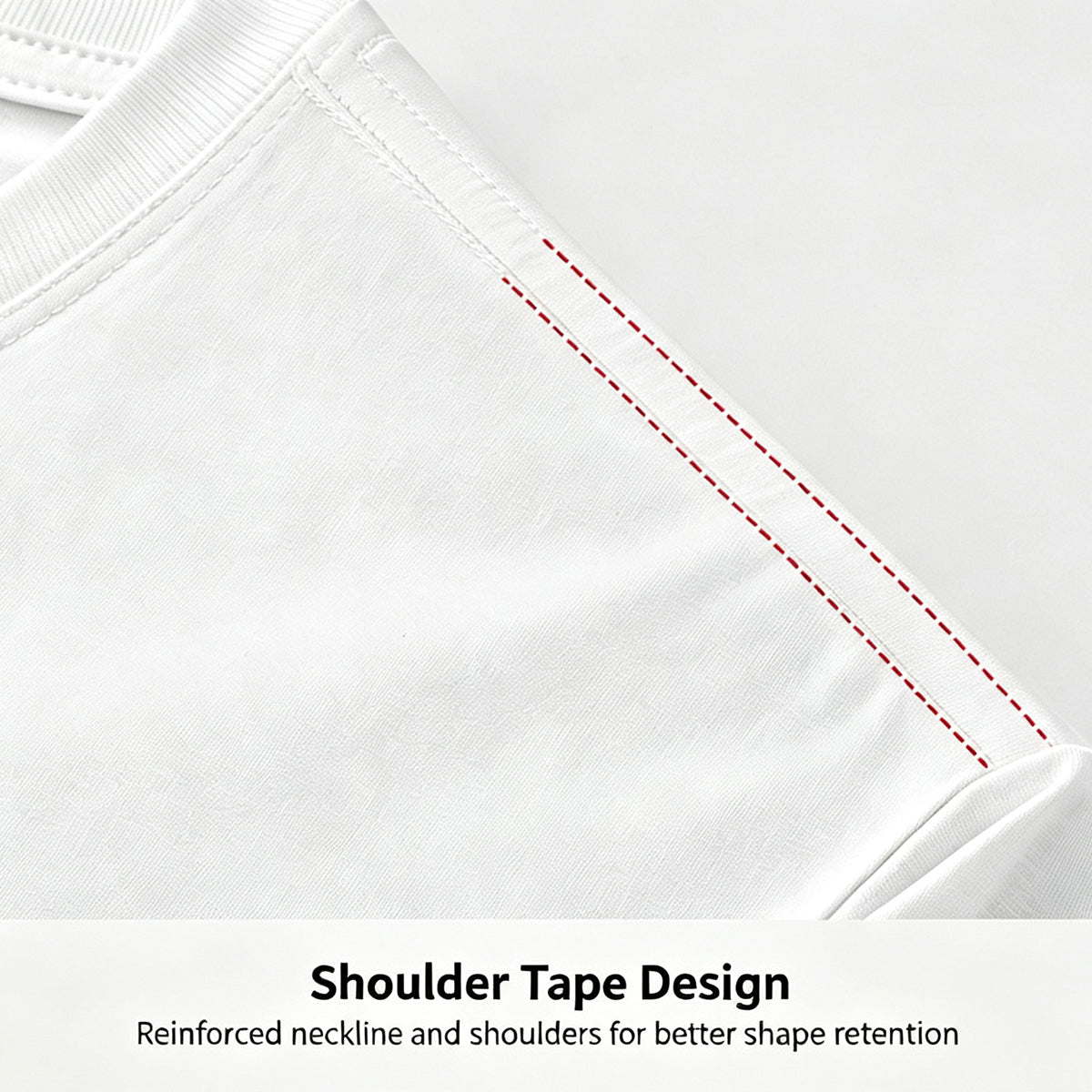 Cooling Bamboo Fiber T-Shirt - Soft & Antibacterial Tee for Men & Women