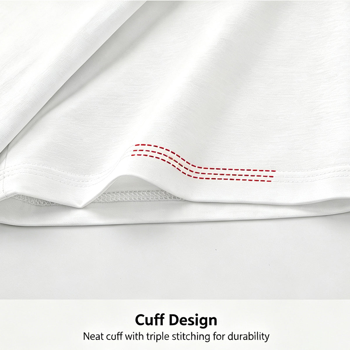 Cooling Bamboo Fiber T-Shirt - Soft & Antibacterial Tee for Men & Women