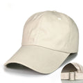 Low Profile Soft Cotton Dad Hat - Adjustable Blank Cap for Men & Women