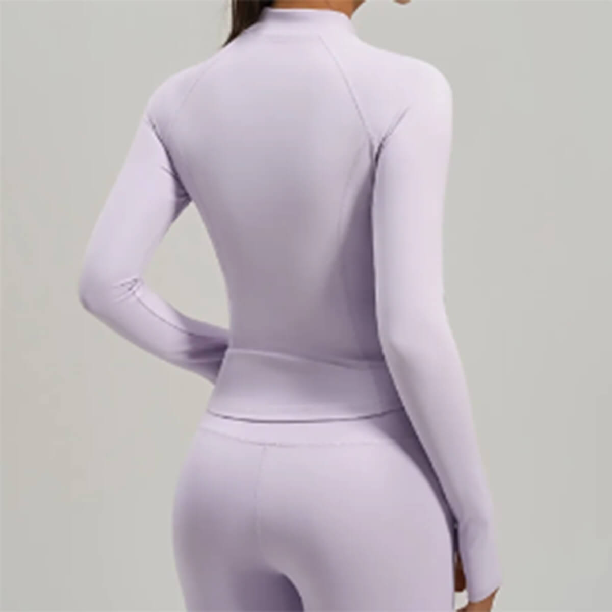 Custom Women's Side Pocket Yoga Jacket for Running, fitness and Outdoor