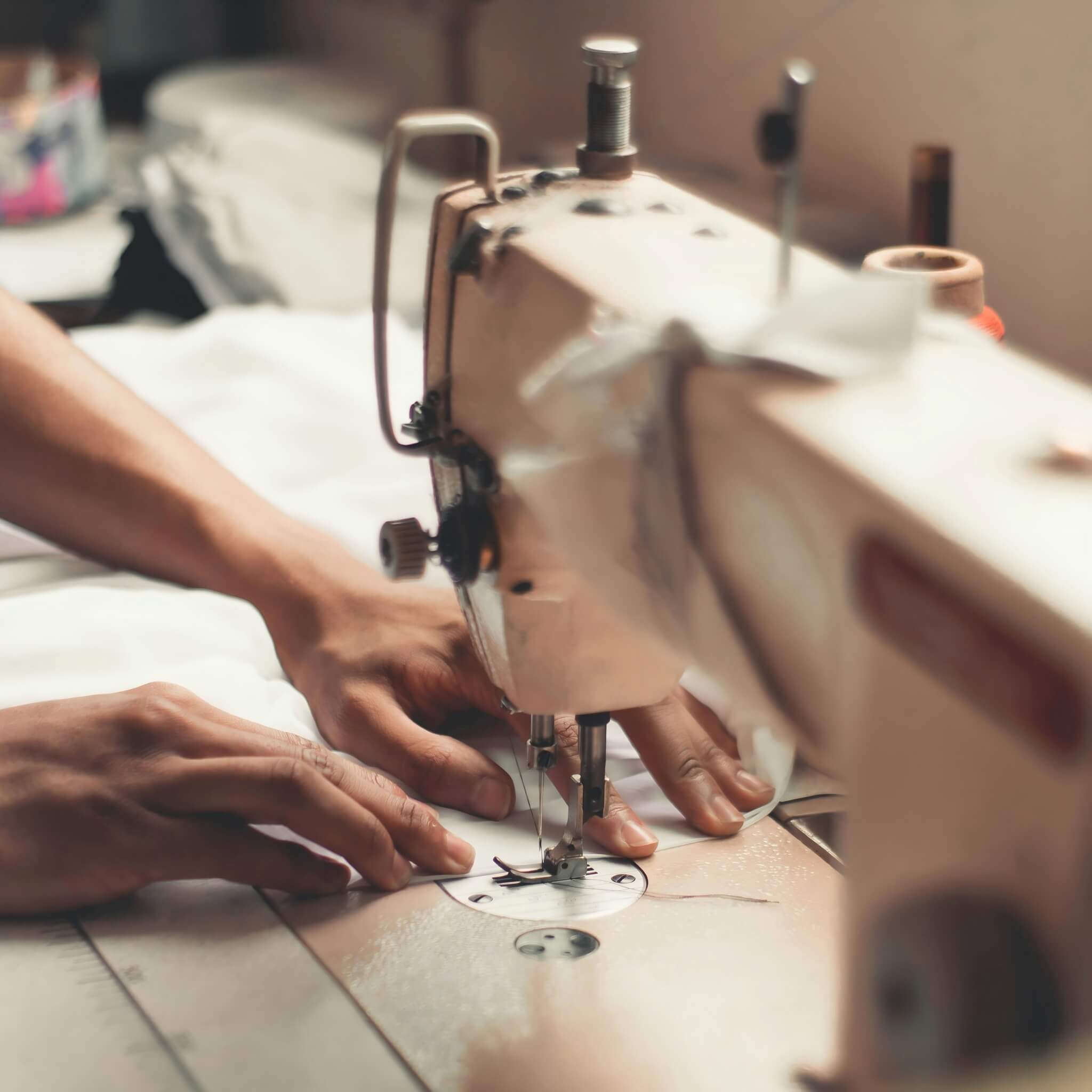 Professional sewing process for custom yoga mats and studio-grade performance apparel - Hipuroga manufacturing